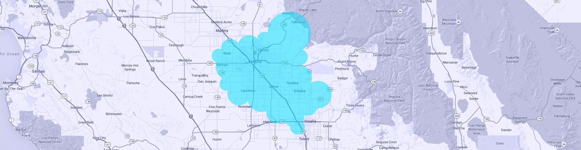 Wireless Coverage Map