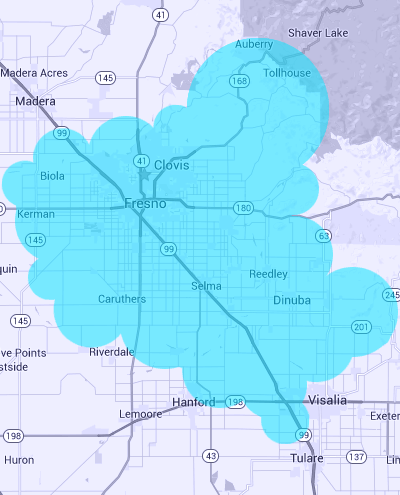 Wireless Coverage Map